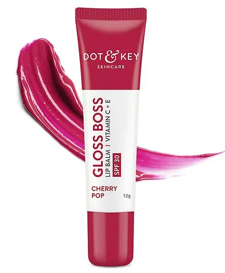 Dot & Key Gloss Boss Cherry Lip Balm | Grocsy