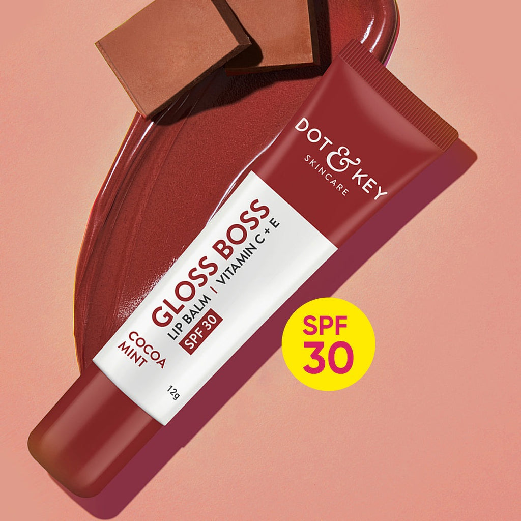 Dot & Key Gloss Boss Cocoa Mint Lip Balm | Grocsy