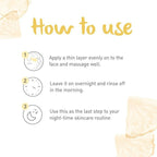 Dot & Key Glow C Sleep Mask Vitamin C Overnight Radiance Recovery | Grocsy
