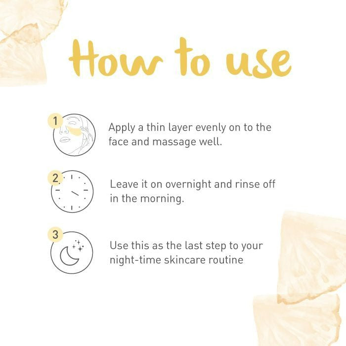 Dot & Key Glow C Sleep Mask Vitamin C Overnight Radiance Recovery | Grocsy