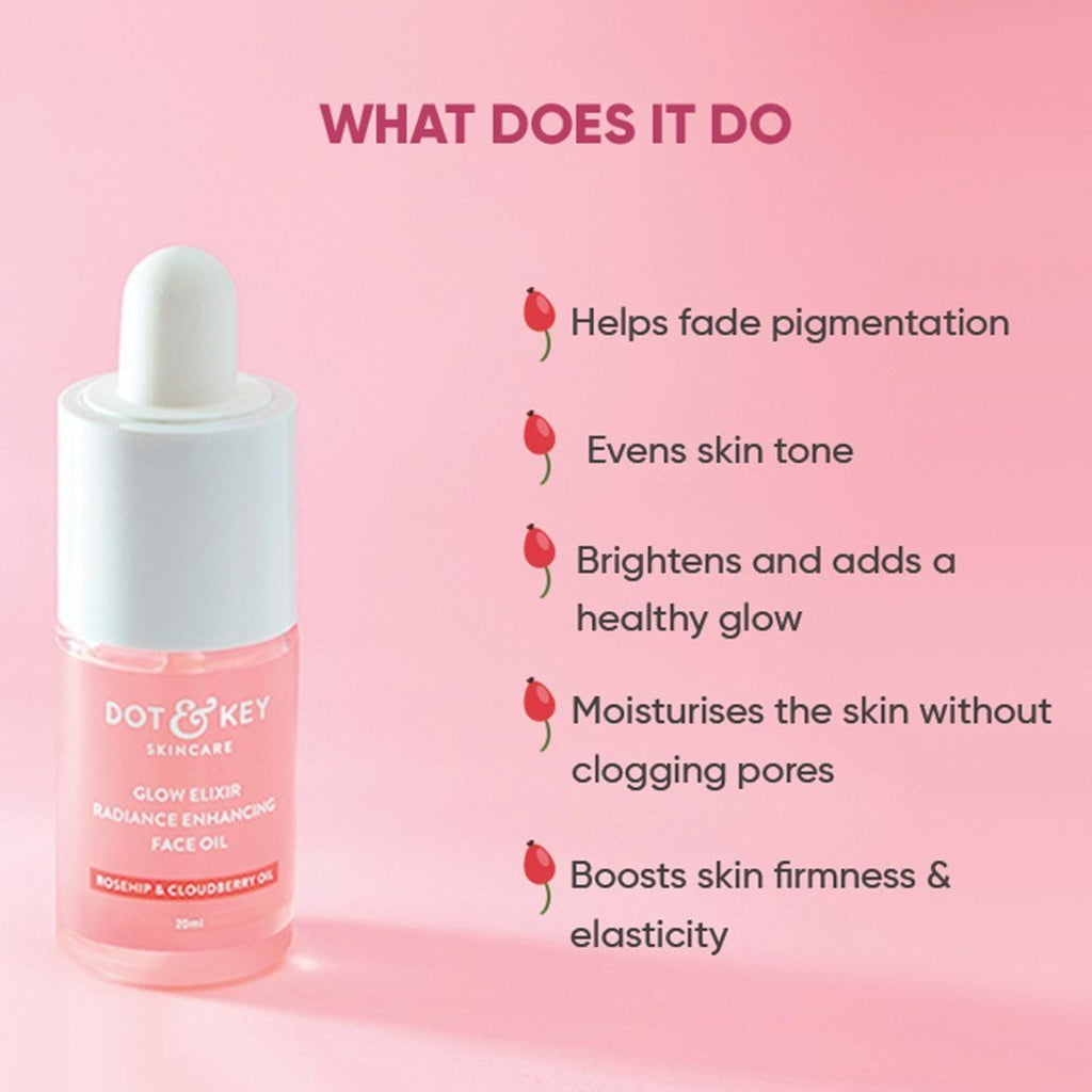 Dot & Key Glow Elixir Radiance Enhancing Face Oil | Grocsy