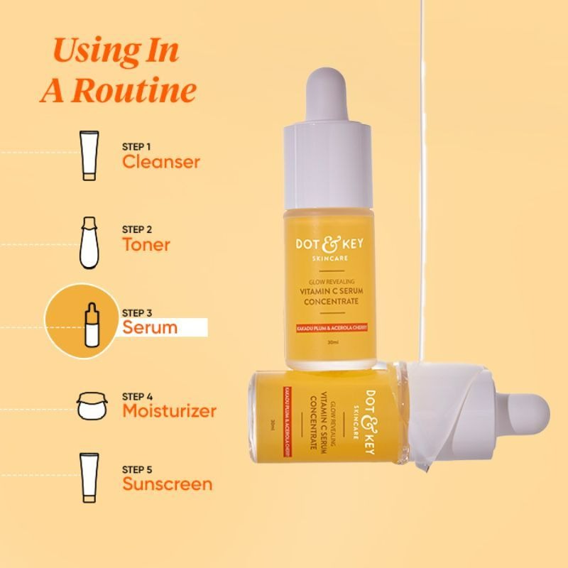 Dot & Key Glow Revealing Vitamin C Serum Concentrate | Grocsy