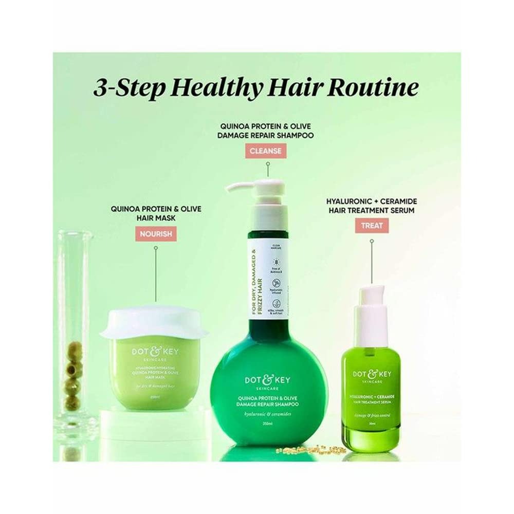 Dot & Key Hyaluronic Hydrating Quinoa Protein & Olive Hair Mask | Grocsy