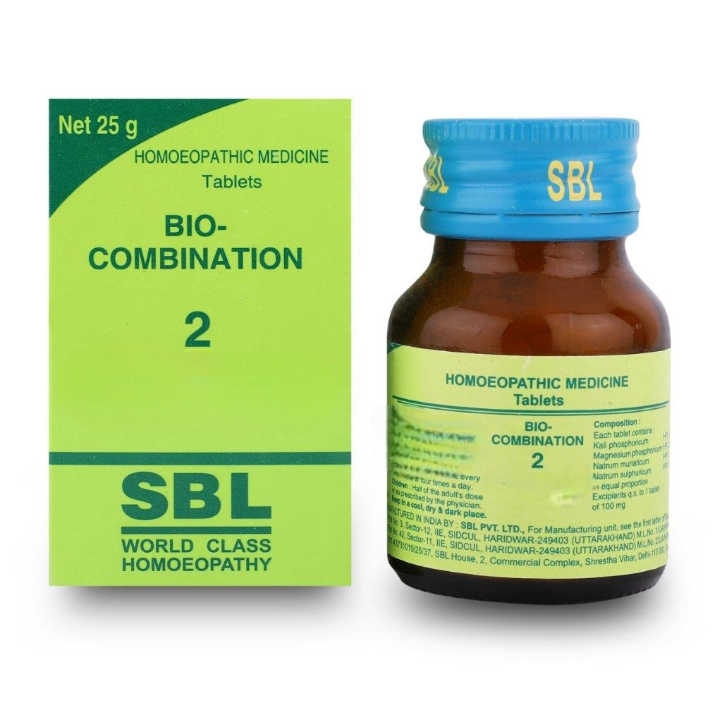 SBL Homeopathy Bio-Combination 2 Tablet | Grocsy
