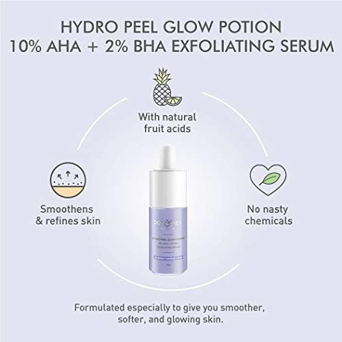 Dot & Key Hydro Peel Glow Potion 10% AHA + 2% BHA Exfoliating Serum | Grocsy