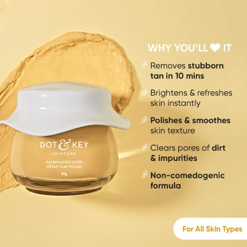 Dot & Key Illuminating Glow Detan Clay Mask | Grocsy