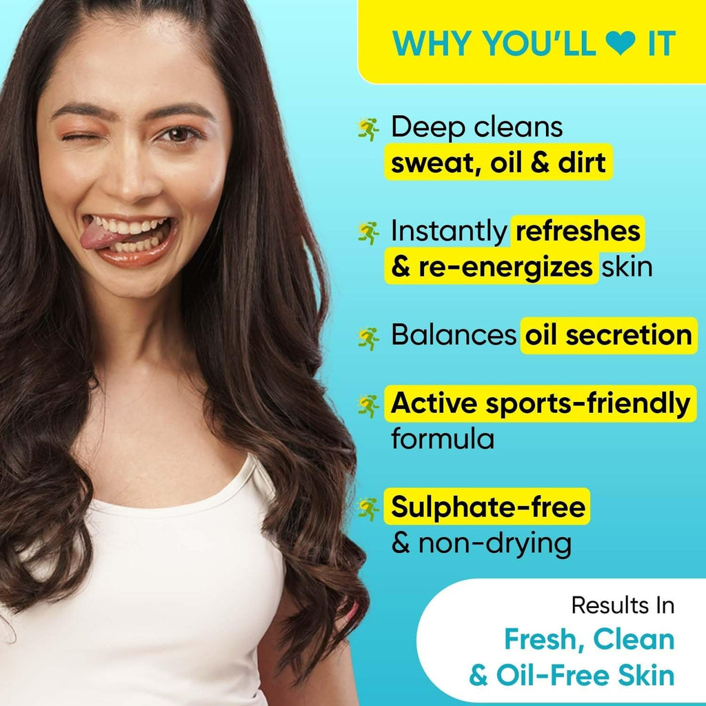 Dot & Key Lime Rush Sports Face Wash | Grocsy