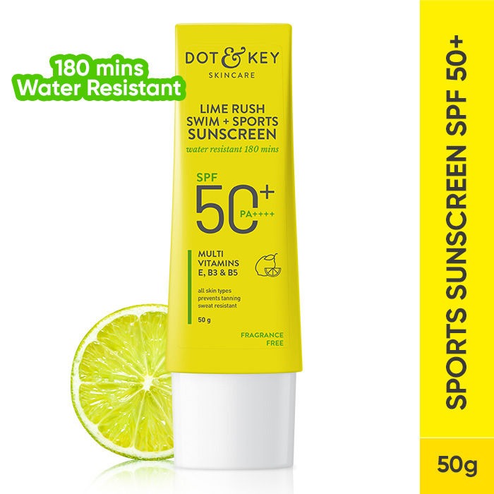 Dot & Key Lime Rush Swim + Sports Sunscreen SPF 50+ | Grocsy