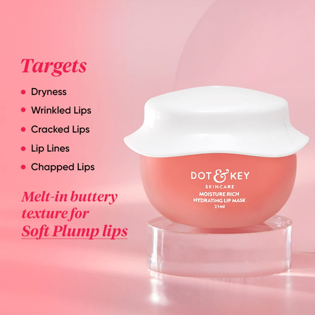 Dot & Key Moisture Rich Hydrating Lip Mask | Grocsy