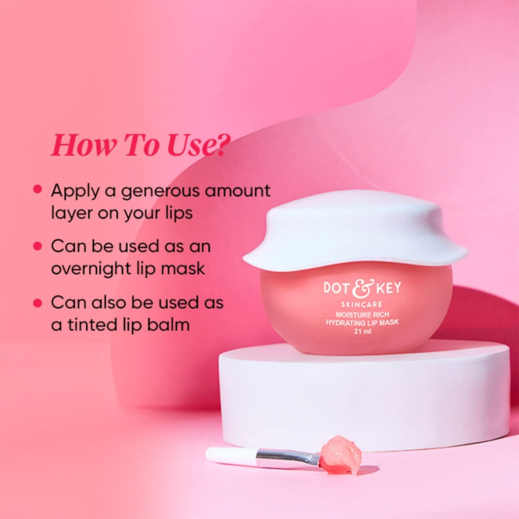 Dot & Key Moisture Rich Hydrating Lip Mask | Grocsy