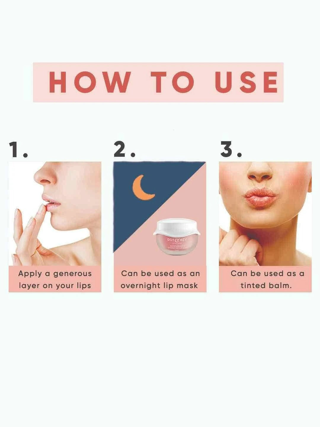 Dot & Key Moisture Rich Hydrating Lip Mask | Grocsy
