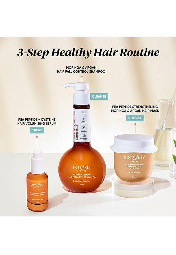 Dot & Key Moringa & Argan Oil Anti Hair Fall Shampoo | Grocsy