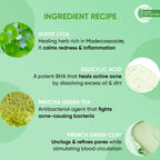 Dot & Key Pollution + Acne Defense Green Clay Face Mask | Grocsy
