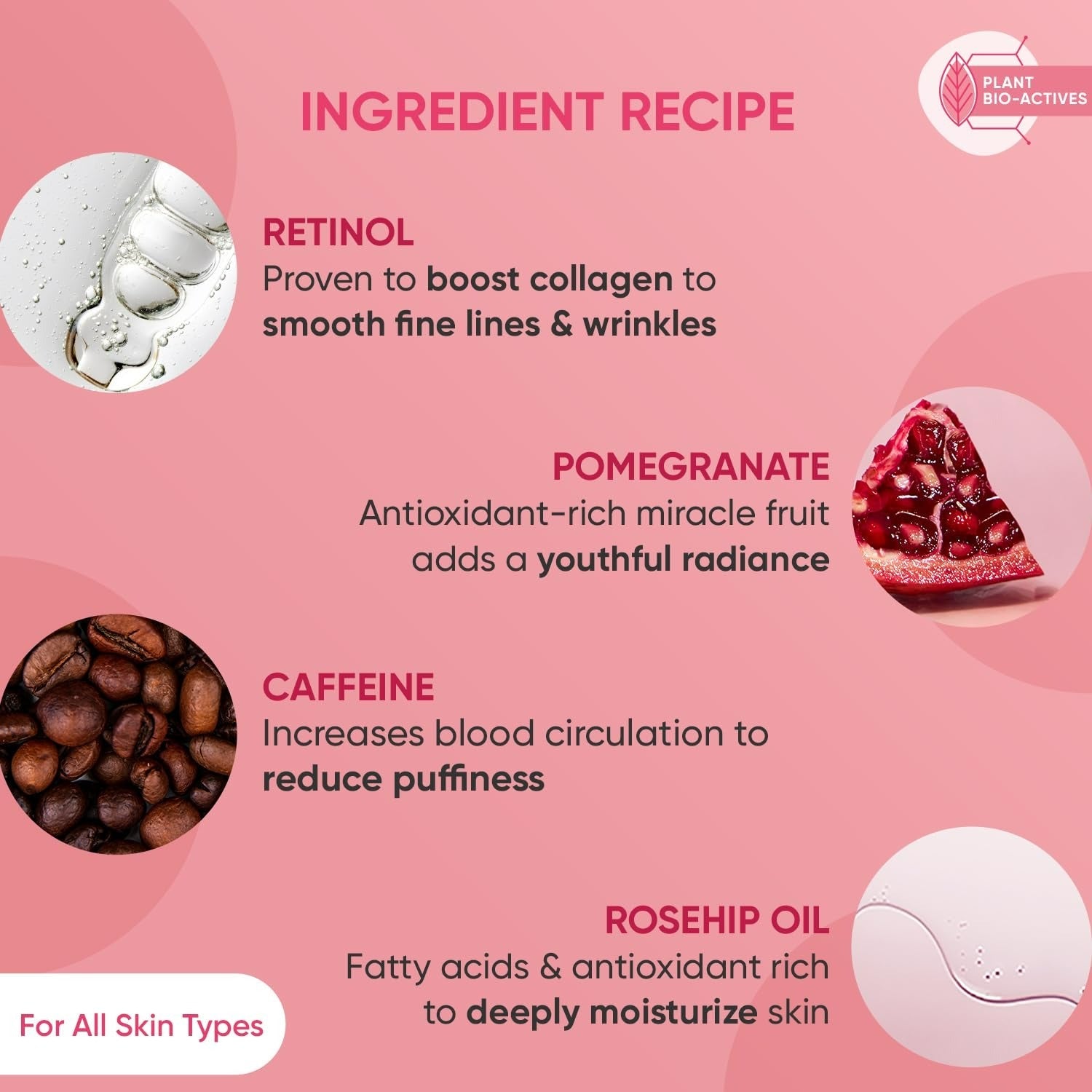 Dot & Key Pomegranate + Caffeine Retinol Eye Cream | Grocsy