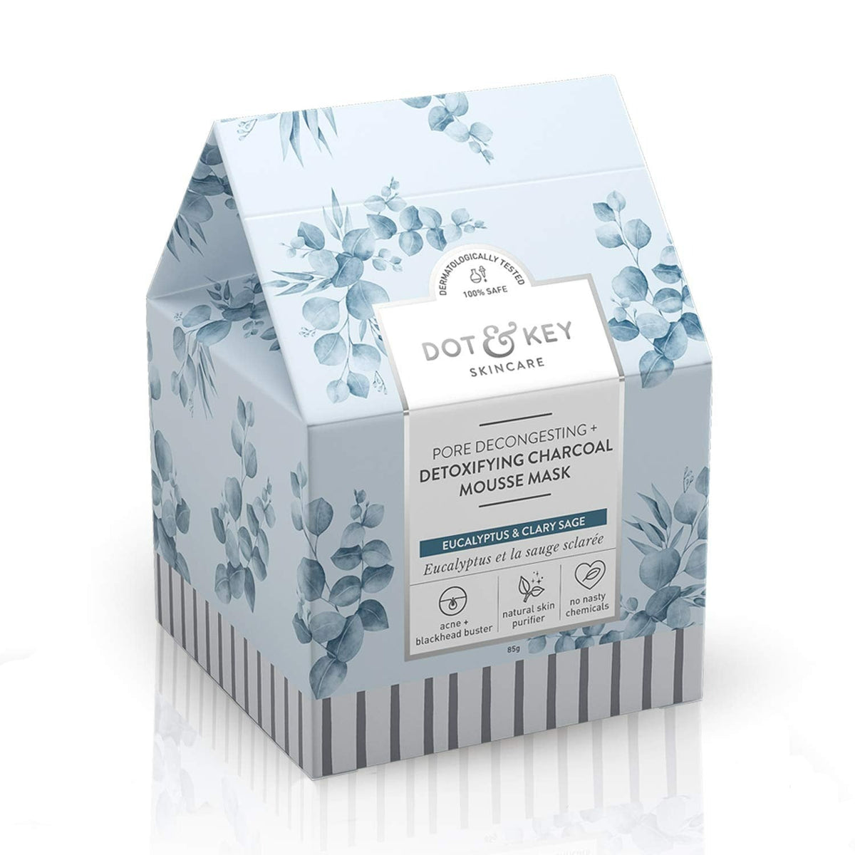 Dot & Key Pore Decongesting + Detoxifying Charcoal Mousse Clay Mask | Grocsy