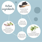 Dot & Key Pore Decongesting + Detoxifying Charcoal Mousse Clay Mask | Grocsy