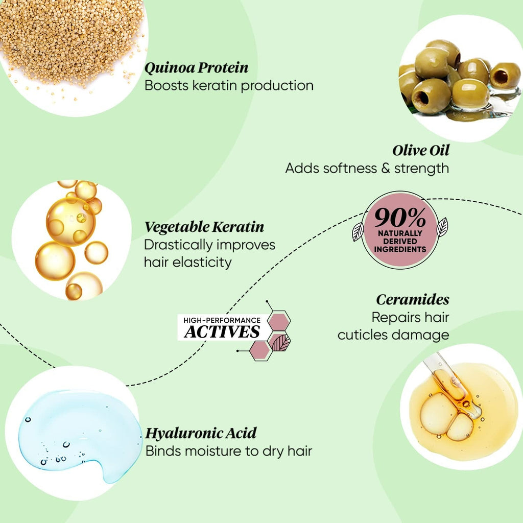 Dot & Key Quinoa Protein & Olive Damage Repair Shampoo | Grocsy