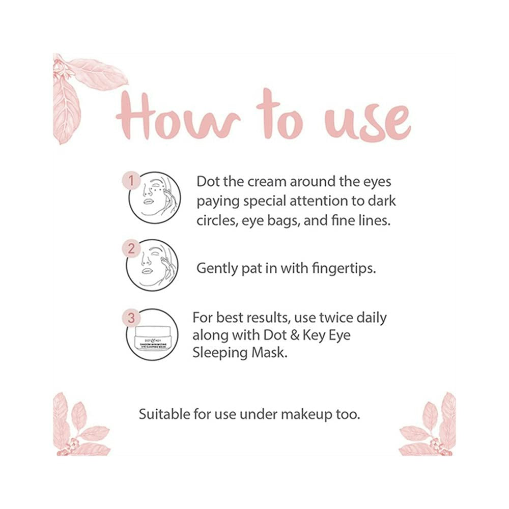 Dot & Key Retinol + Caffeine Eye Cream Concentrate | Grocsy