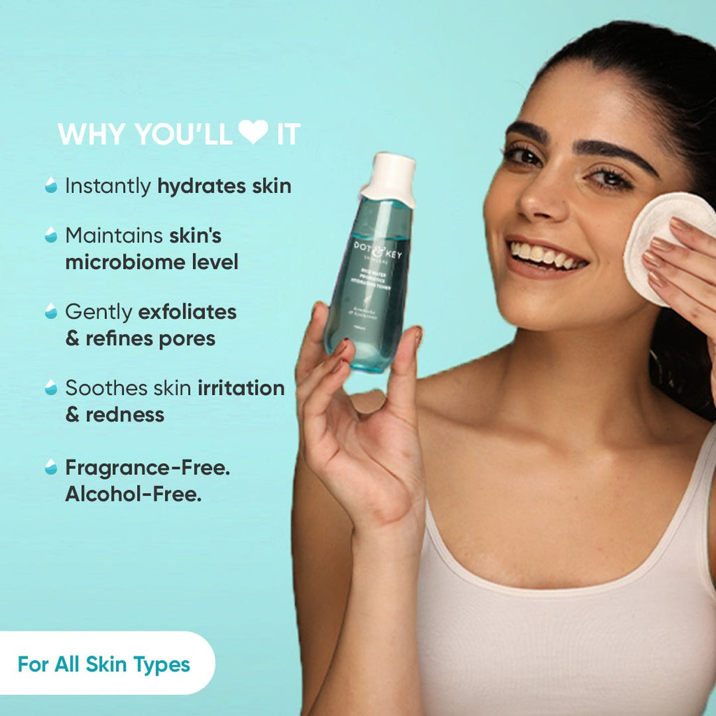 Dot & Key Rice Water Probiotics Hydrating Toner | Grocsy