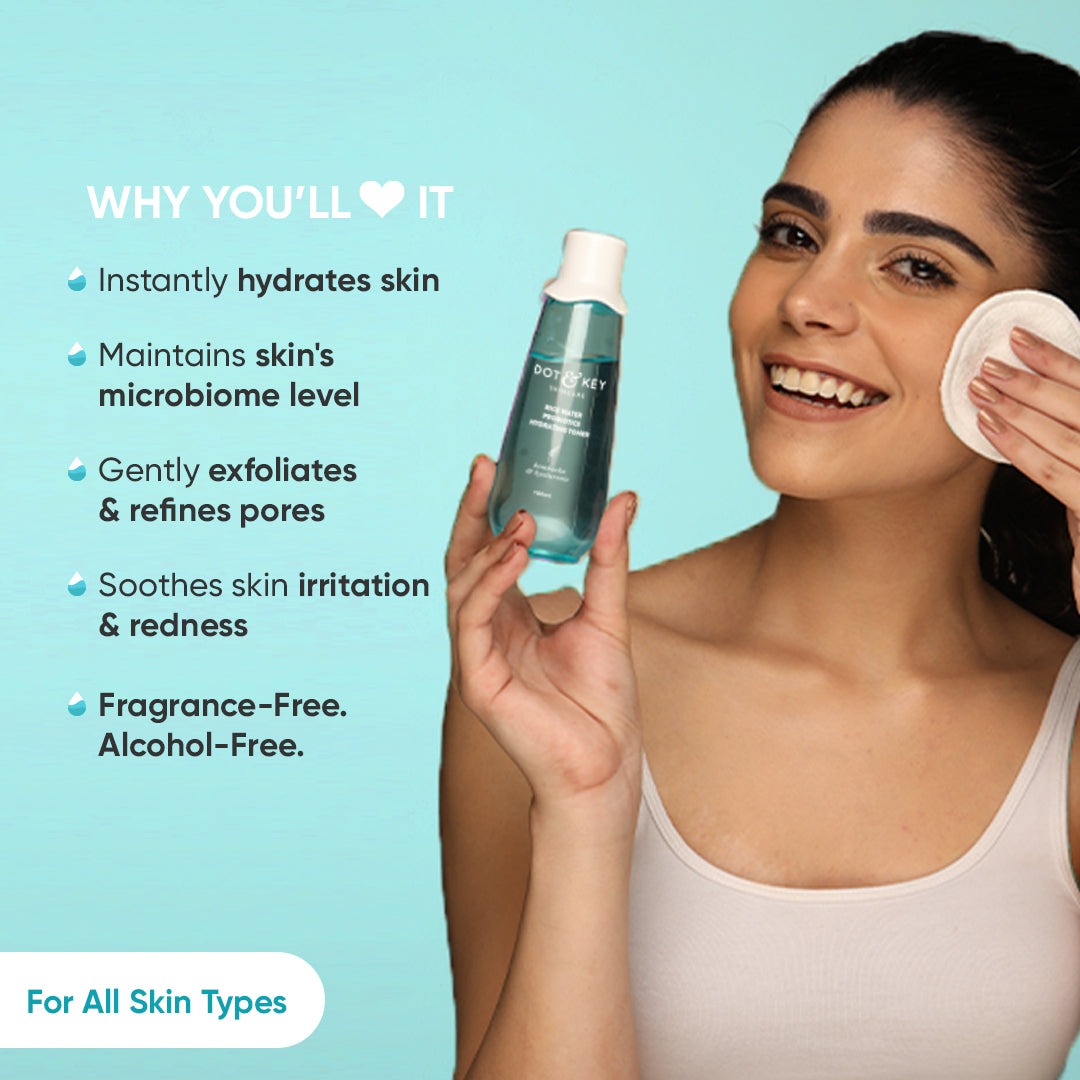 Dot & Key Rice Water Probiotics Hydrating Toner | Grocsy