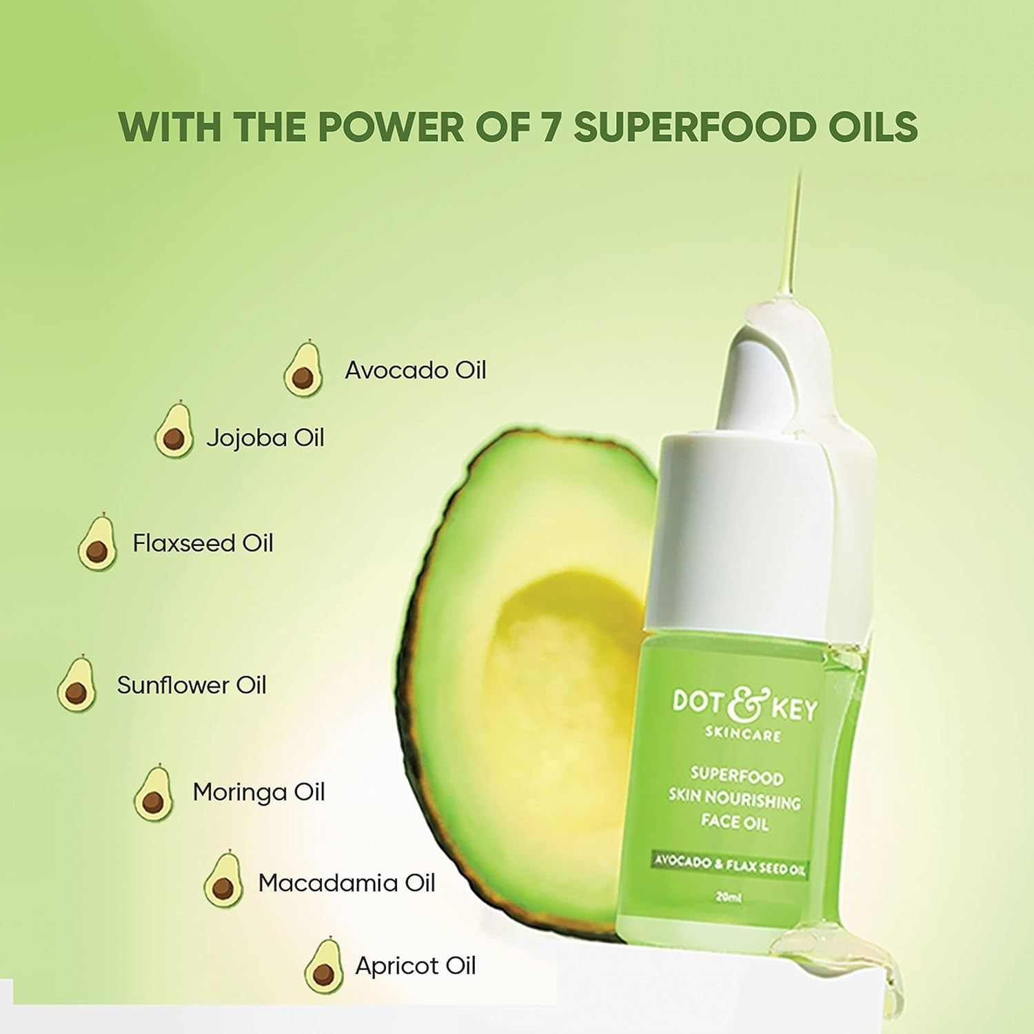Dot & Key Superfood Skin Nourishing Face Oil | Grocsy