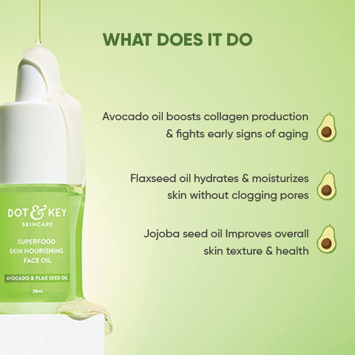 Dot & Key Superfood Skin Nourishing Face Oil | Grocsy