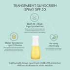 Dot & Key Transparent Sunscreen Spray SPF 50 | Grocsy