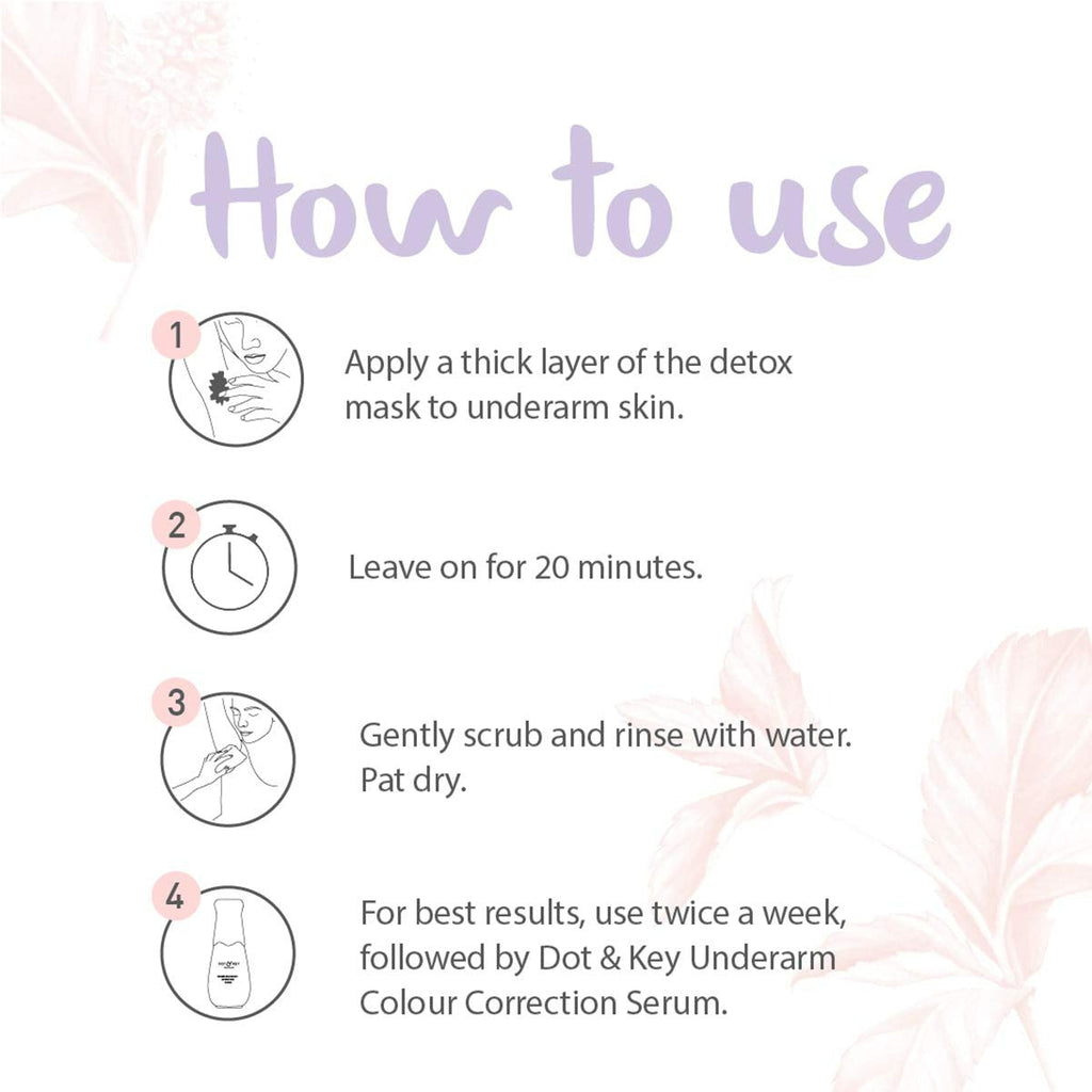 Dot & Key Underarm Detox Charcoal Mask | Grocsy