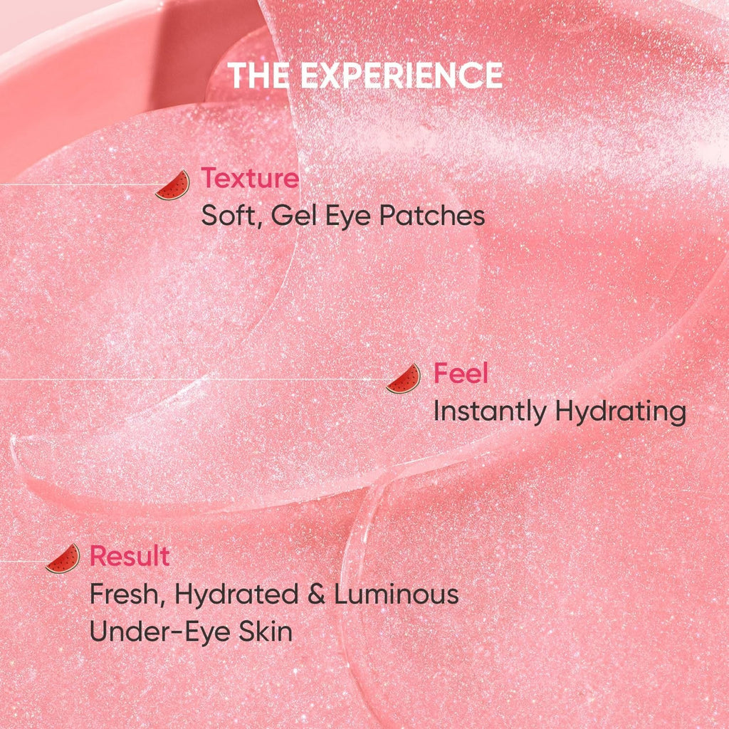 Dot & Key Watermelon Cooling Hydrogel Eye Patches | Grocsy