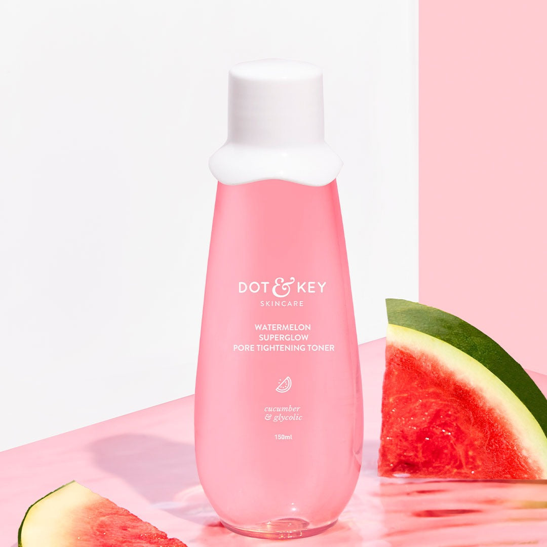 Dot & Key Watermelon Skin Glow Pore Tightening Face Toner | Grocsy