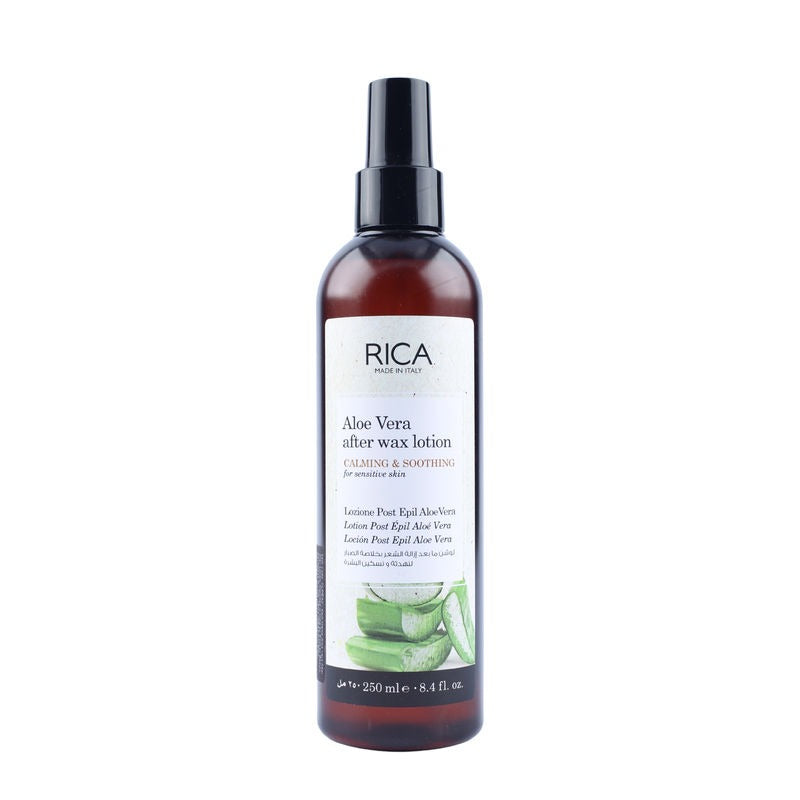Rica Aloe Vera After Wax Lotion for Sensitive Skin With Sun Flower Oil, Jojoba Oil & Vitamin E | Grocsy