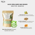Rica Aloe Vera Hard Wax Beads | Grocsy