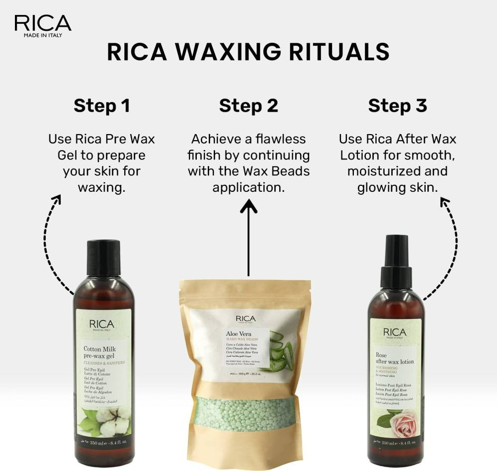 Rica Aloe Vera Hard Wax Beads | Grocsy