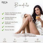 Rica Argan Oil Liposoluable Wax for Sensitive Skin | Grocsy