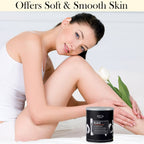 Rica Black Liposoluble Wax With Vegetable Charcoal, For All Skin Types | Grocsy