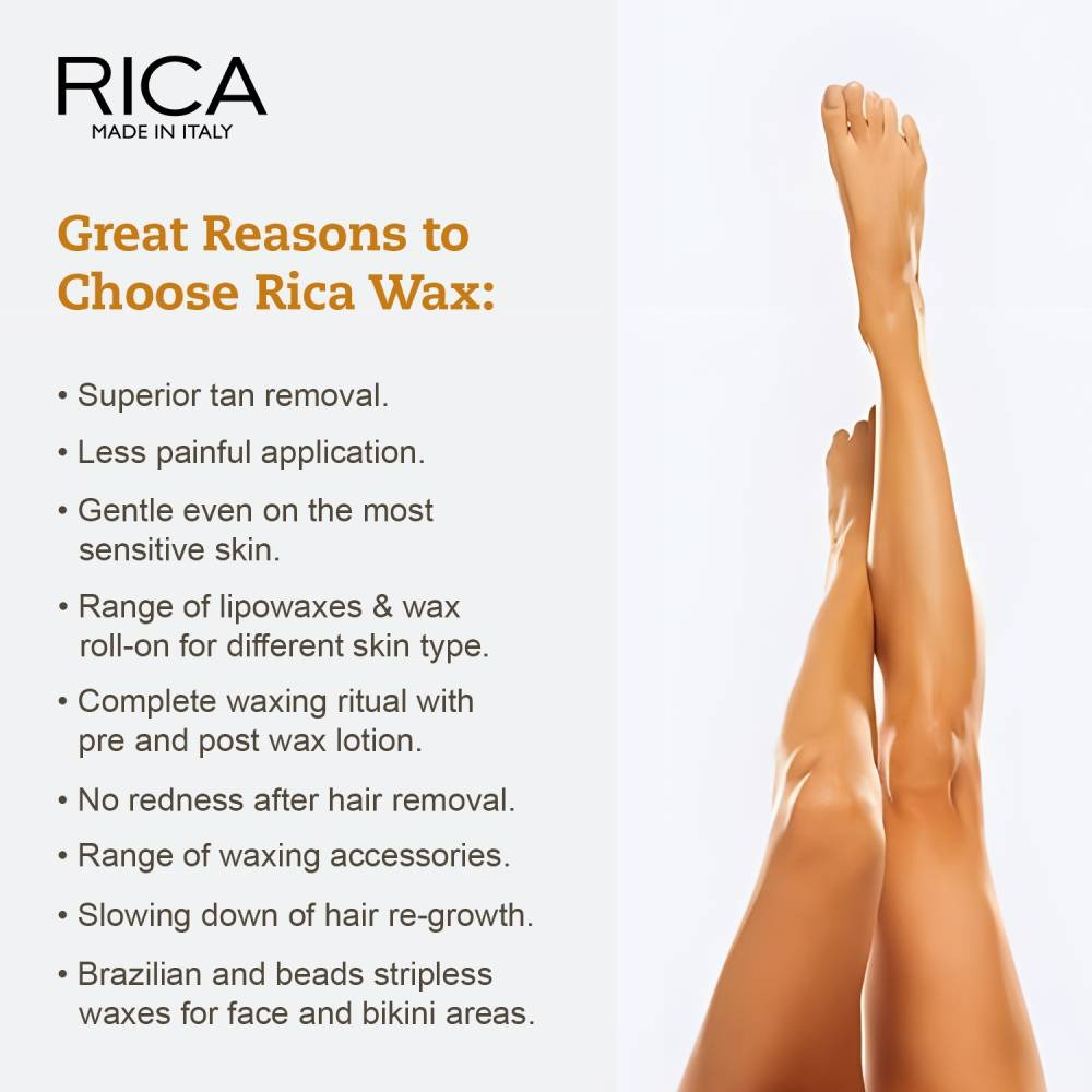 Rica Brazilian Wax Beads With Avocado Butter & Natural Beeswax | Grocsy