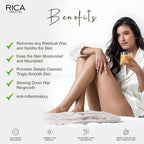 Rica Menthol After Wax Lotion For All Skin Type with Sun flower Oil, Jojoba Oil & Vitamin E | Grocsy