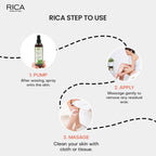 Rica Menthol After Wax Lotion For All Skin Type with Sun flower Oil, Jojoba Oil & Vitamin E | Grocsy