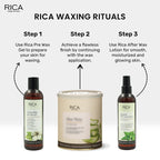 Rica Menthol After Wax Lotion For All Skin Type with Sun flower Oil, Jojoba Oil & Vitamin E | Grocsy