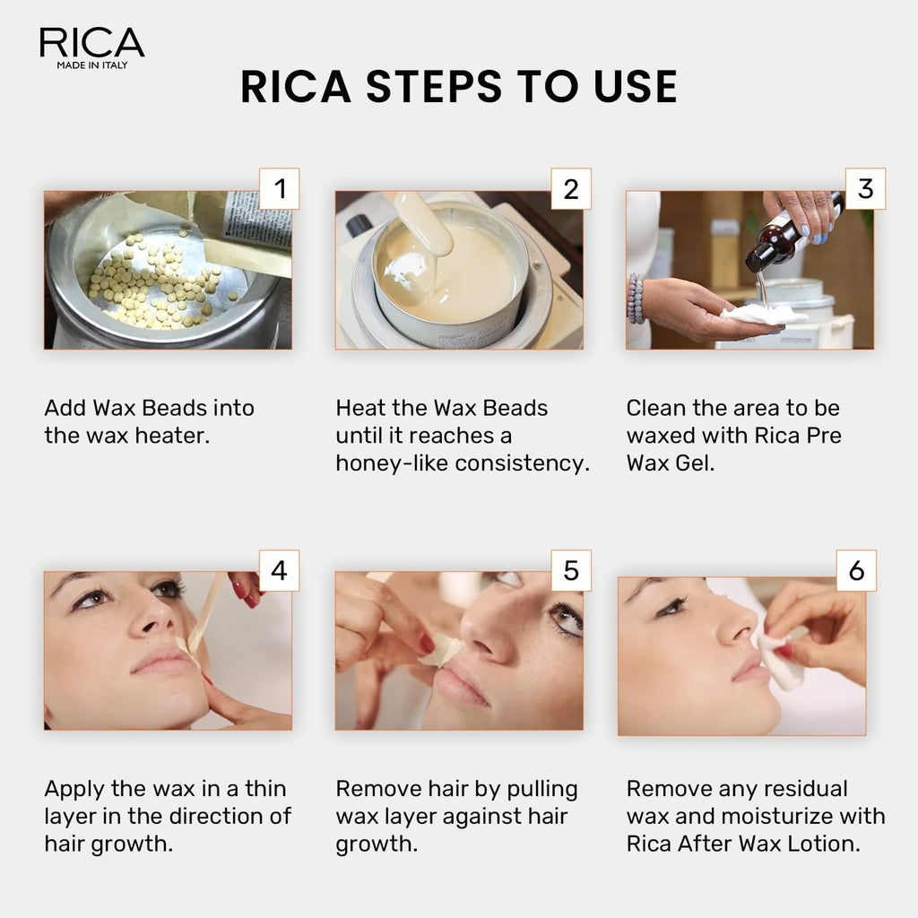 Rica White Chocolate Brazilian Hard Bead Wax | Grocsy