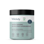 Miduty by Palak Notes 100% Organic Alkalizing Super Greens Powder | Grocsy