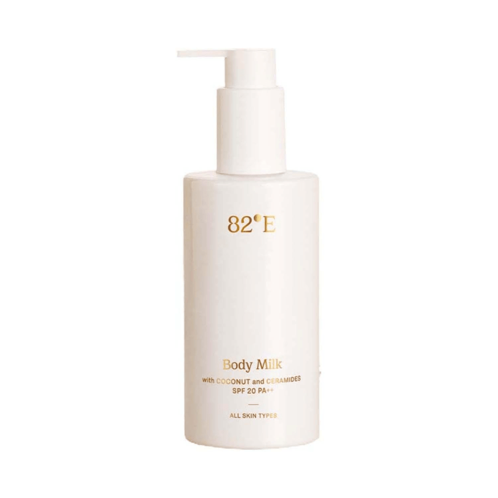 82°E By Deepika Padukone Body Milk Cream, SPF 20 PA++ with Coconut and Ceramides | Grocsy