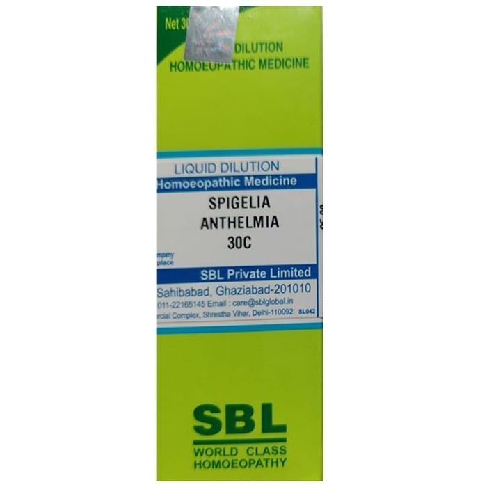SBL Homeopathy Spigelia Anthelmia Dilution | Grocsy