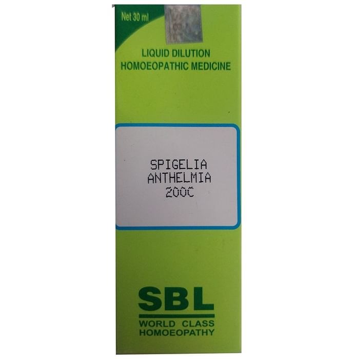 SBL Homeopathy Spigelia Anthelmia Dilution | Grocsy