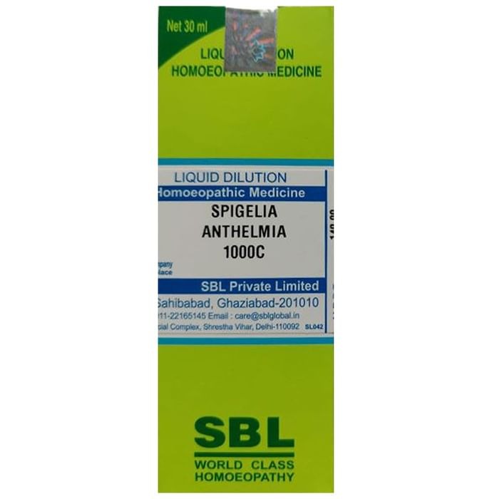 SBL Homeopathy Spigelia Anthelmia Dilution | Grocsy