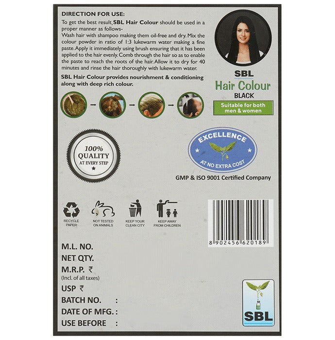 SBL Hair Colour Black | Grocsy