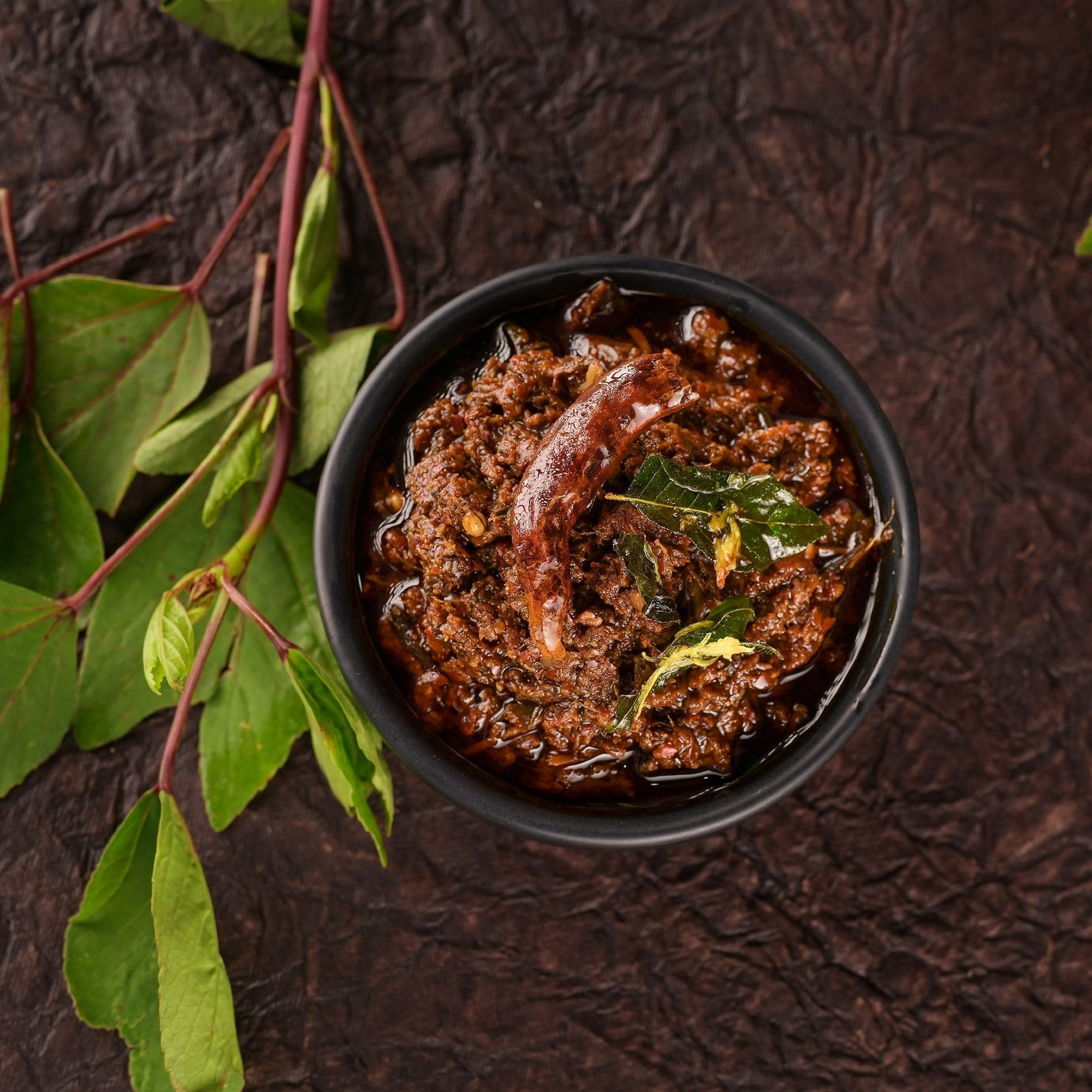 Vellanki Foods Gongura Pickle | Authentic Andhra Roselle Leaf Achaar - Swadesiicart