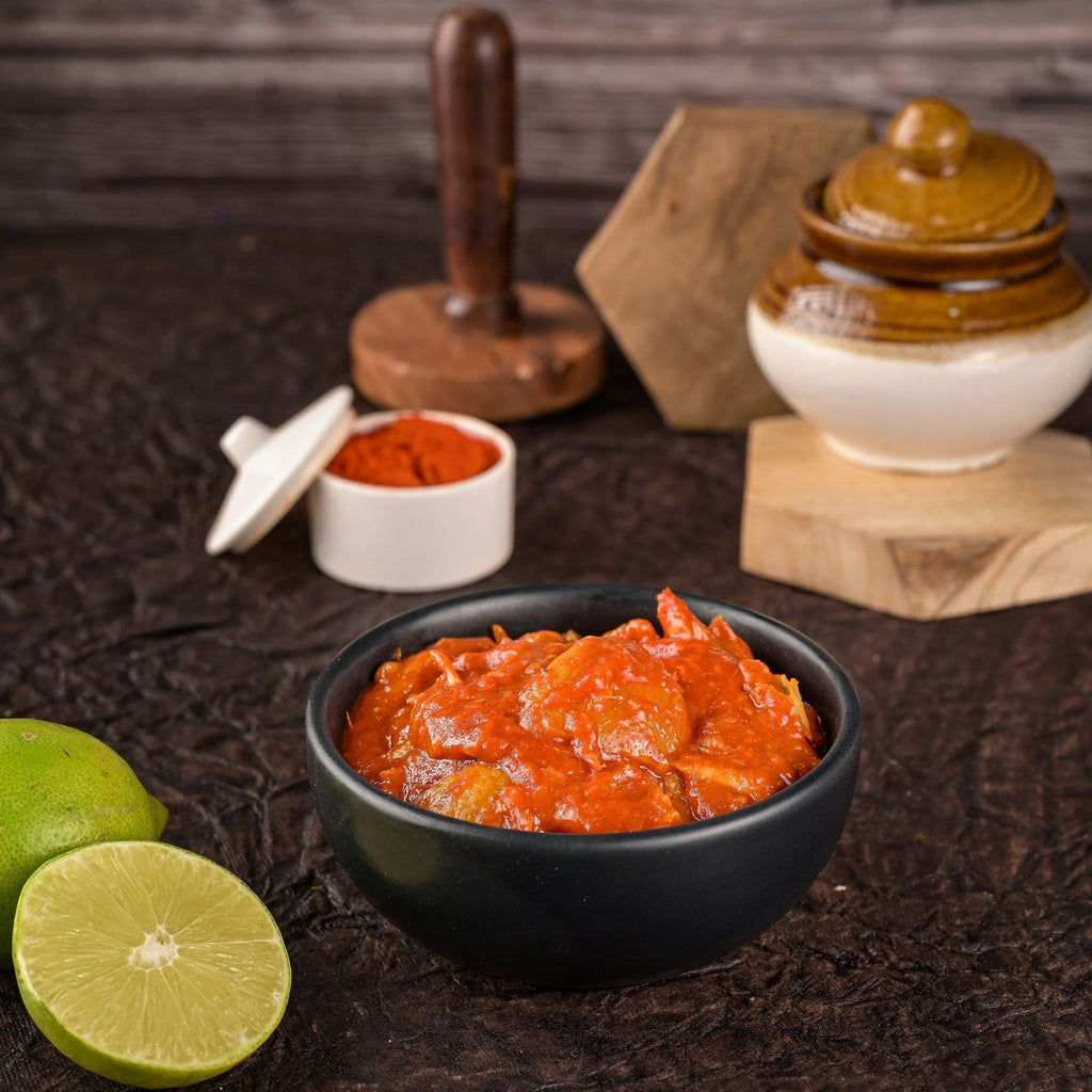 Vellanki Foods Andhra Lemon Pickle | Authentic Nimbu Achaar with Telugu Spices - Swadesiicart