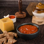 Vellanki Foods Ginger Pickle Without Garlic | Pure Andhra Adrak Achaar (Jain-Friendly) - Swadesiicart