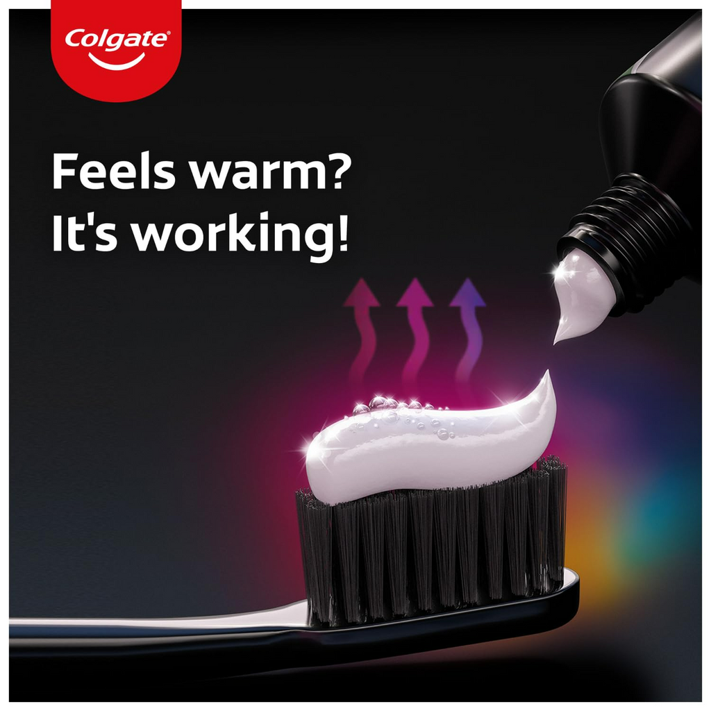 Colgate Visible White O2 Teeth Whitening Toothpaste with Peppermint Sparkle | Grocsy